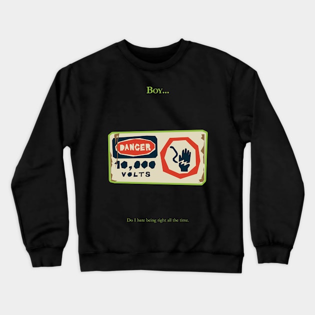 Right Crewneck Sweatshirt by Simon_Caruso